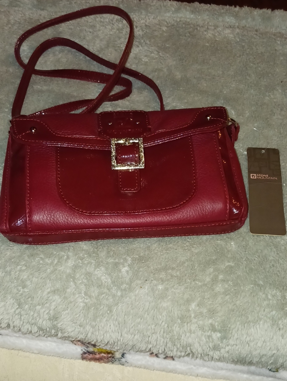 New Stone Mountain Cross Body Leather Bag